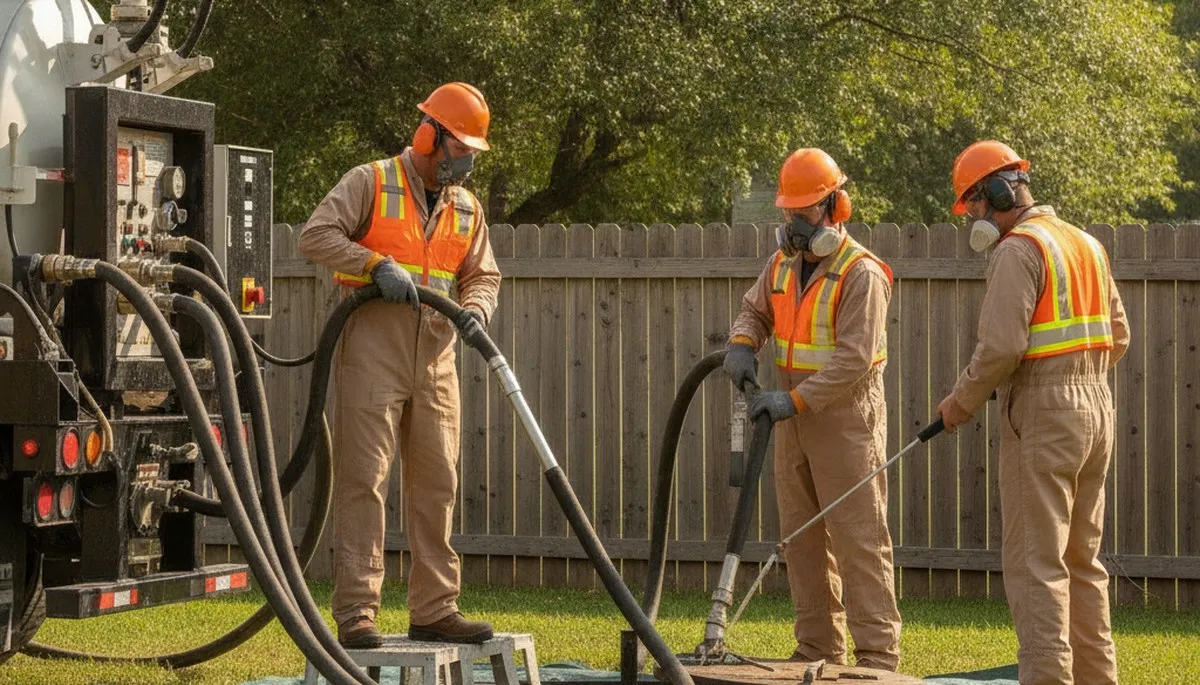 Septic tank cleaning service for Chicago, IL homes by On Call Plumbers