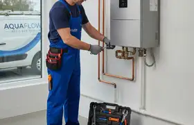 Chicago, IL water heater repair service widget for plumbing repair company homepage